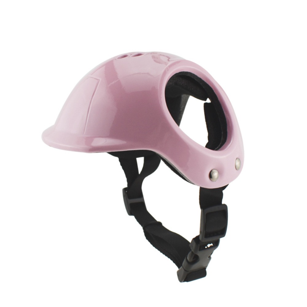 Plastic Pet Dog Helmets With E - Motorcycle Gear Dogs ulasan dan harga
