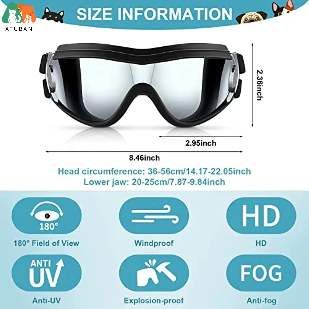 Dog Sunglasses Pet Helmet Set  - Motorcycle Gear Dogs ulasan dan harga