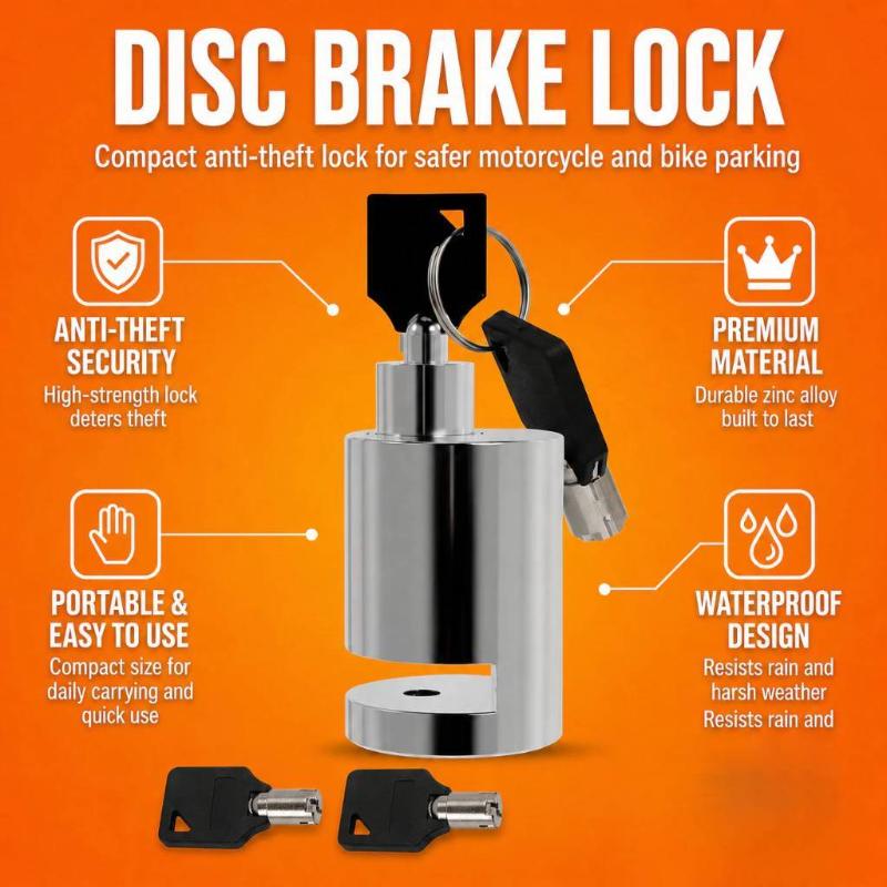 Universal Motorcycle Disc Brak - Disc Lock Brake ulasan dan harga