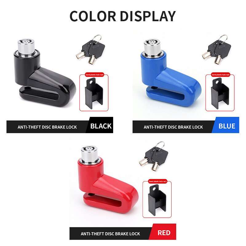 Anti-theft Steel Motorcycle Di - Disc Lock Brake ulasan dan harga