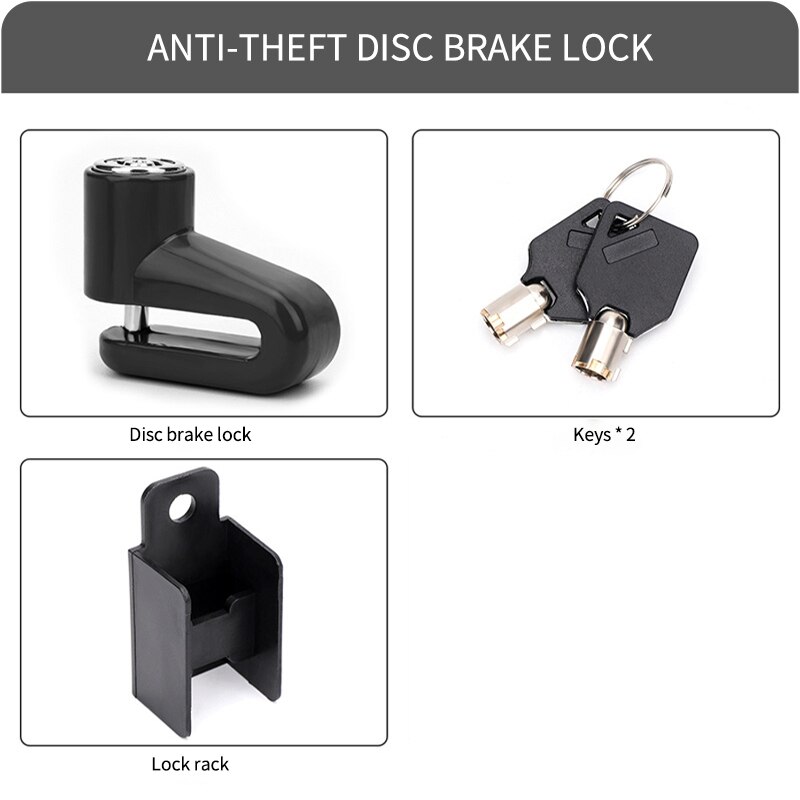 Anti-theft Steel Motorcycle Di - Disc Lock Brake ulasan dan harga
