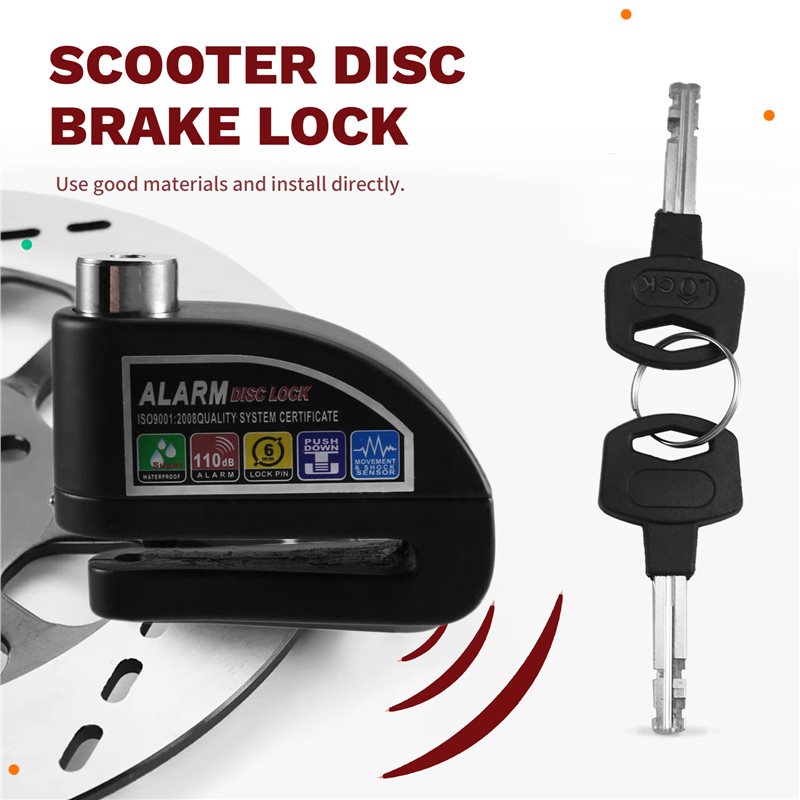 B92B-Disc Brake Lock Waterproo - Disc Lock Brake ulasan dan harga