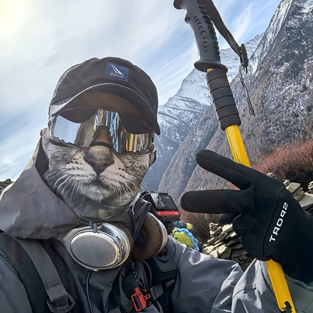 3D Cute Animal Balaclava Motor - Motorcycle Gear Dogs ulasan dan harga