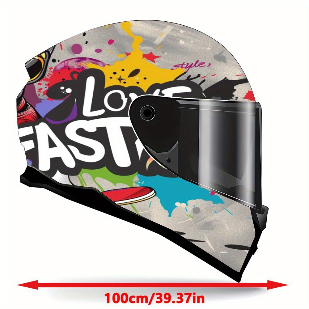 Doodle Dog Pile Full Helmet Wr - Motorcycle Gear Dogs ulasan dan harga
