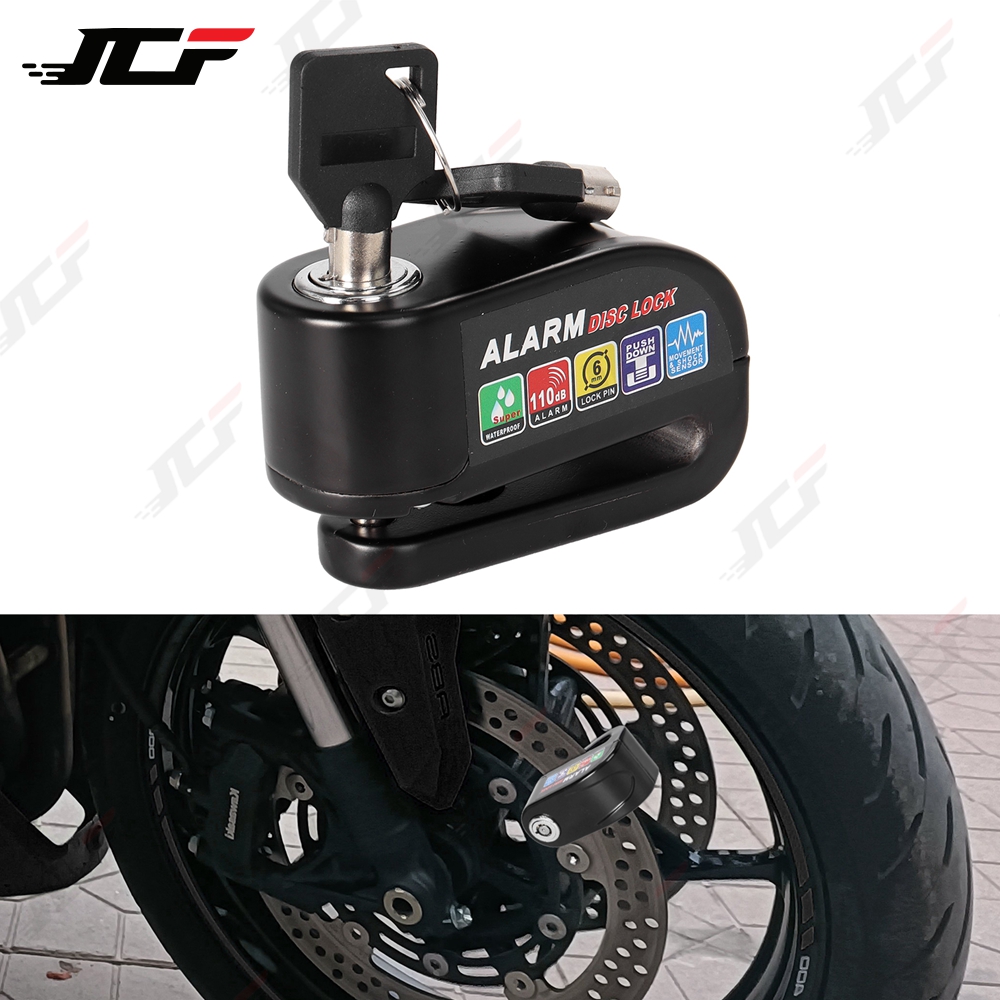 Motorcycle Alarm Lock Wheel Di - Disc Lock Brake ulasan dan harga