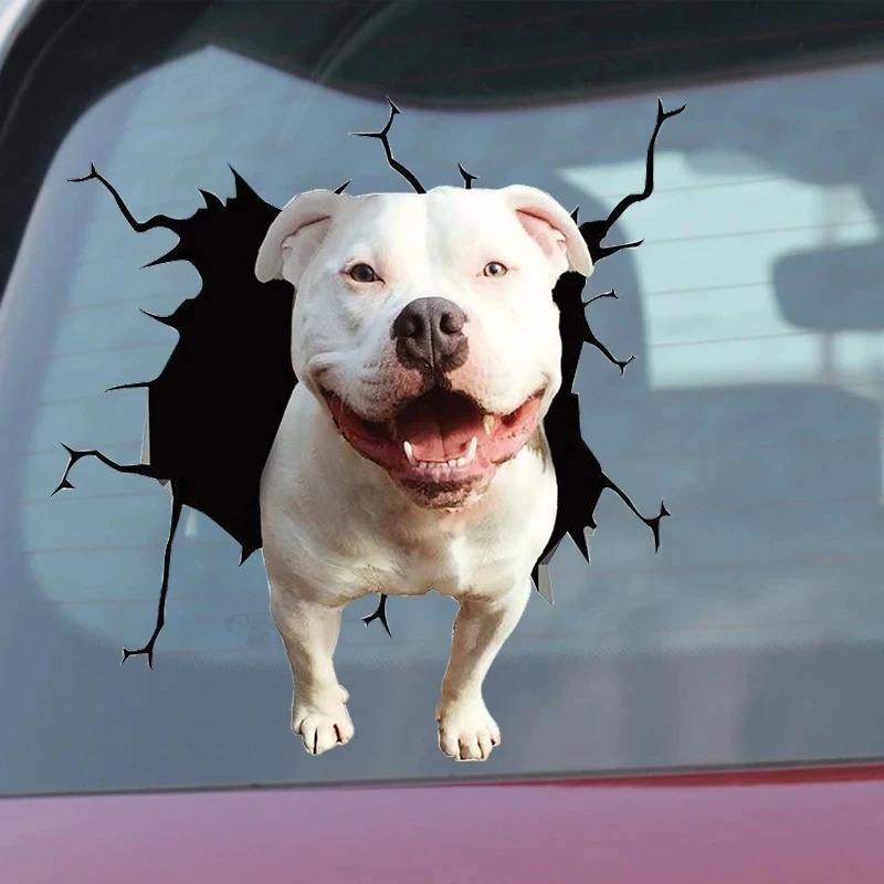 1Pc  French Bulldog Dog Sticke - Motorcycle Gear Dogs ulasan dan harga